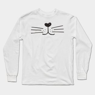 Cat Face 1 Long Sleeve T-Shirt